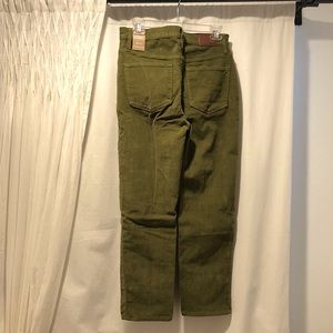 Madewell classic straight corduroy pant